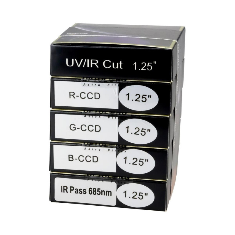 Set de filtres RGB + IR685 + UV/IR-Cut Optolong Set de filtres RGB + IR685 + UV/IR-Cut Optolong
