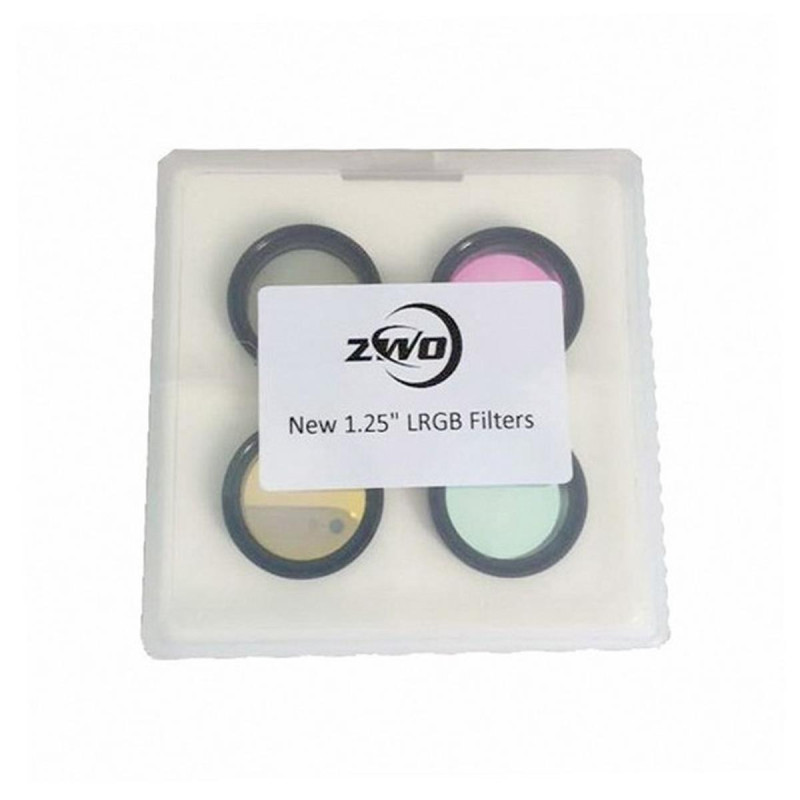 Set de 4 filtres LRGB ZWO Set de 4 filtres LRGB ZWO