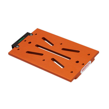 Queue d'aronde mâle Geoptik type Losmandy 170x100x12mm (orange)
