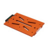 Queue d'aronde mâle Geoptik type Losmandy 170x100x12mm (orange) Queue d'aronde mâle Geoptik type Losmandy 170x100x12mm (orange)
