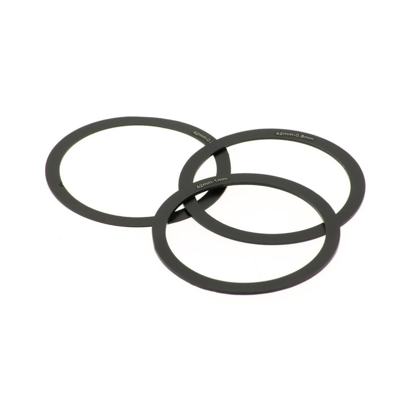 Jeu de 3 spacers T2 Kepler (1mm, 0.8mm, 0.5mm) Jeu de 3 spacers T2 Kepler (1mm, 0.8mm, 0.5mm)