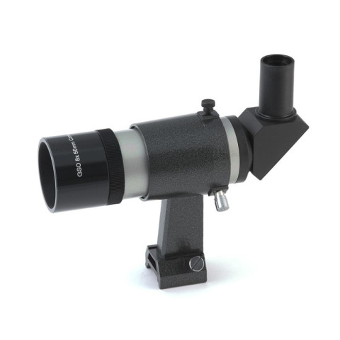 Chercheur Kepler 8X50 coudé 90° avec son support