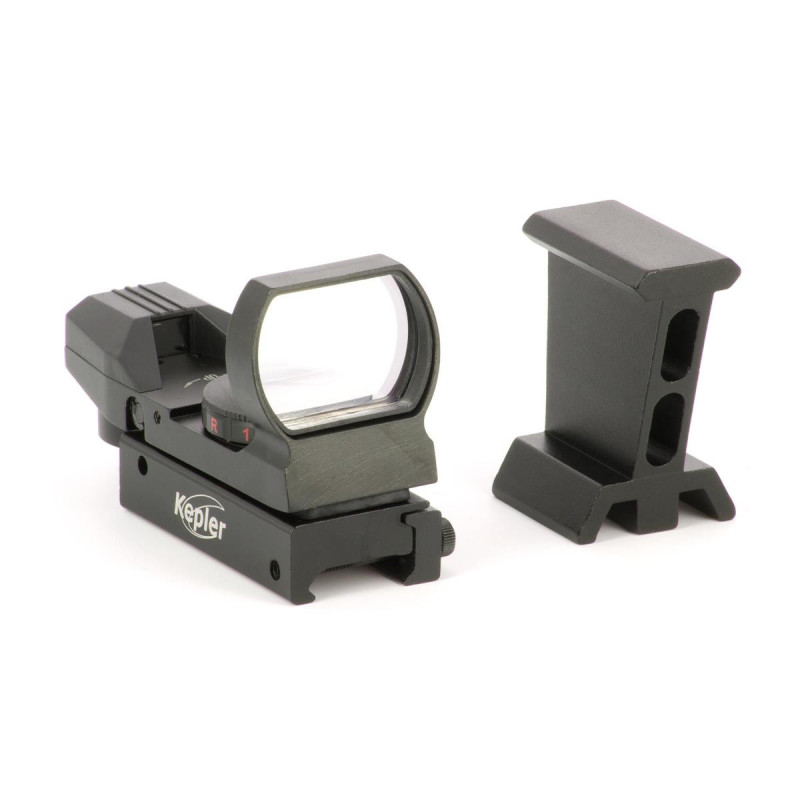 Viseur point rouge/vert Kepler avec support Viseur point rouge/vert Kepler avec support