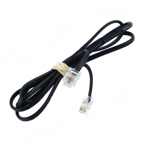 Câble moteur pour SkyWatcher (RJ9 4P4C) long. 1m