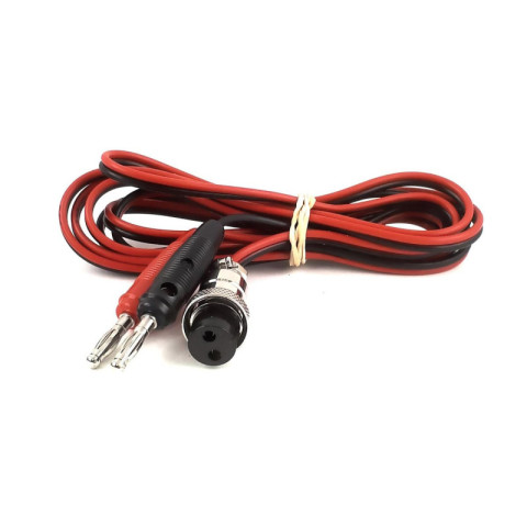 Câble d'alimentation 3m Pierre-Astro AZ-EQ6/EQ6-R/EQ8-R (fiches bananes)