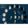 Carte de la lune Stelvision plastifiée Carte de la lune Stelvision plastifiée