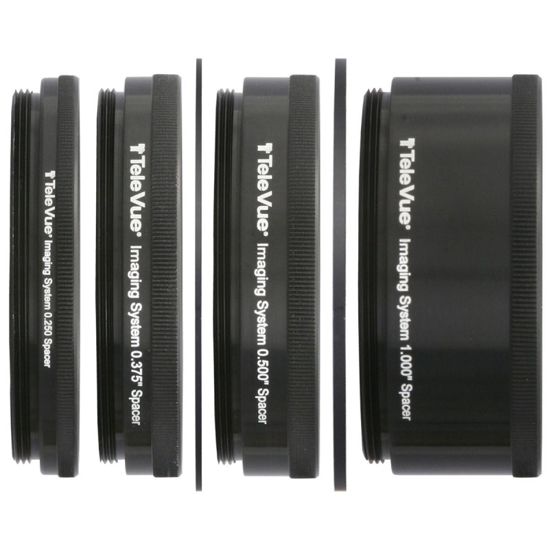 Jeu de 6 bagues allonge 2.4'' TeleVue Jeu de 6 bagues allonge 2.4'' TeleVue