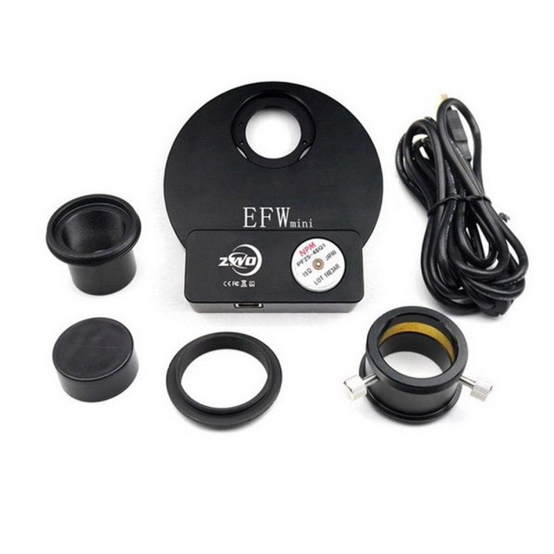 Roue à filtres EFW mini ZWO 5x31,75mm ou 5x31mm Roue à filtres EFW mini ZWO 5x31,75mm ou 5x31mm