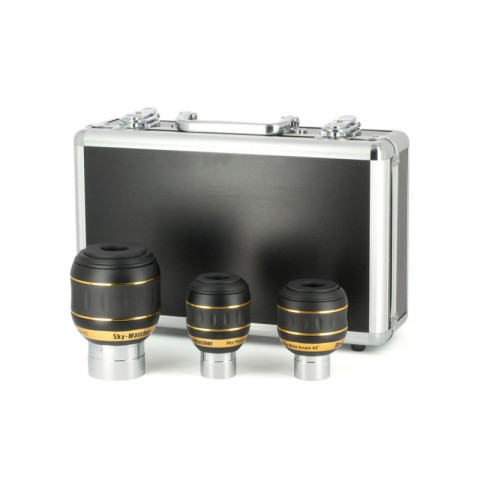 Set d'oculaires Sky-Watcher UWA 82° (7mm, 15mm et 23mm) avec valise