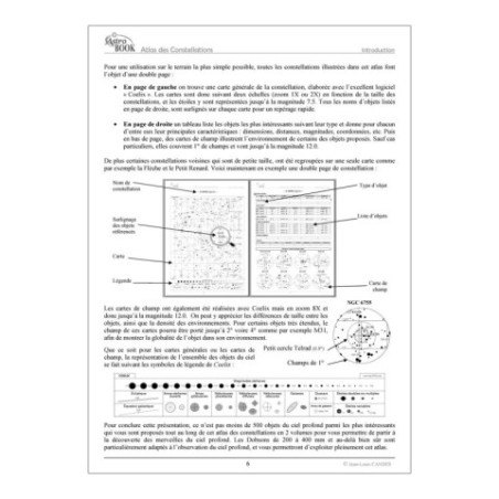 Atlas des Constellations - Ciel Boréal