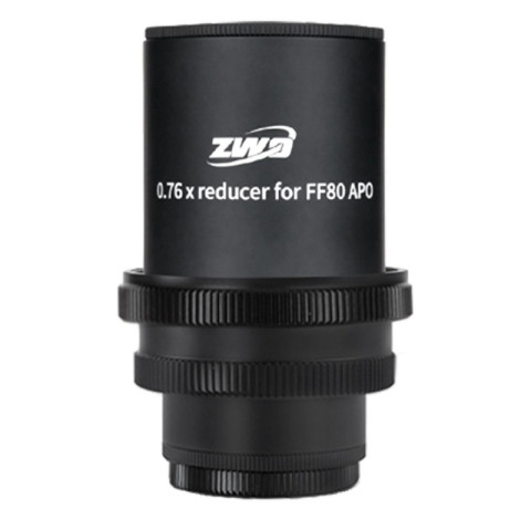 Réducteur de focale 0,76x pour FF80 ZWO