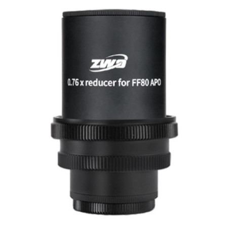 Réducteur de focale 0,76x pour FF80 ZWO