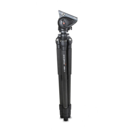 Trépied Ardea CF Kite Optics avec tête Manfrotto MVH500AH