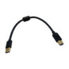 Lot de 2 câbles 0,3m USB3.0 Pegasus Astro type B vers A Lot de 2 câbles 0,3m USB3.0 Pegasus Astro type B vers A