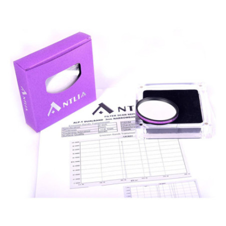 Filtre ALP-T Dual Band (Ha-OIII) 3nm Antlia coulant 50,8mm