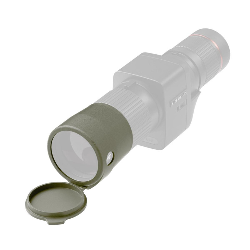 Housse silicone verte pour longue-vue stabilisée APC 60ED Kite Optics Housse silicone verte pour longue-vue stabilisée APC 60ED Kite Optics