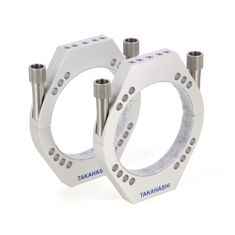 Colliers doubles Takahashi pour FS-60CB/FS-60Q/FC-76DCU (diam. 80mm) Colliers doubles Takahashi pour FS-60CB/FS-60Q/FC-76DCU (diam. 80mm)