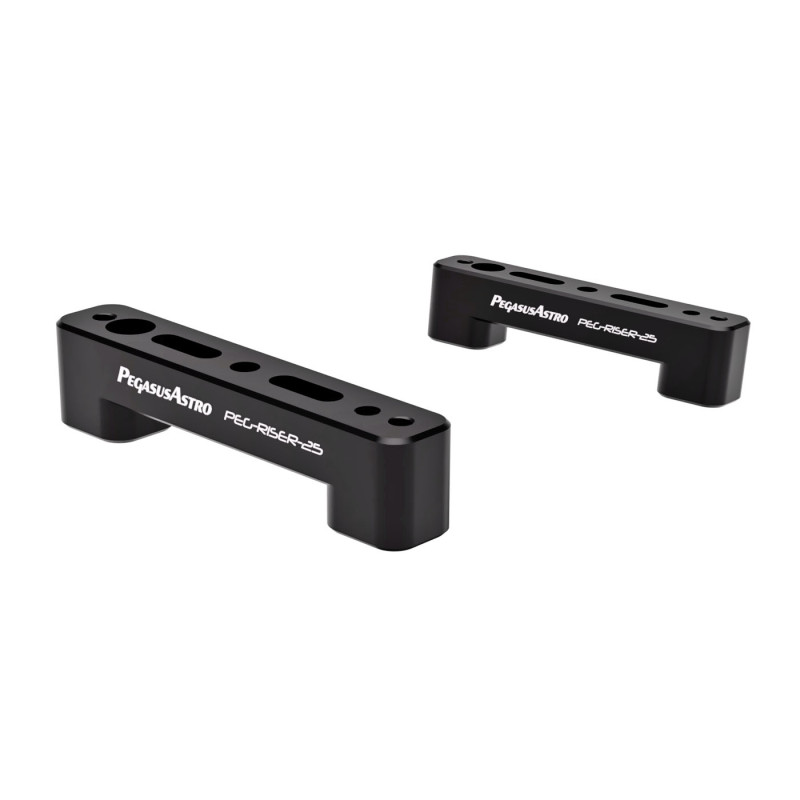 Lot de 2 supports 25mm pour Queue d'aronde 355mm Pegasus Astro Lot de 2 supports 25mm pour Queue d'aronde 355mm Pegasus Astro