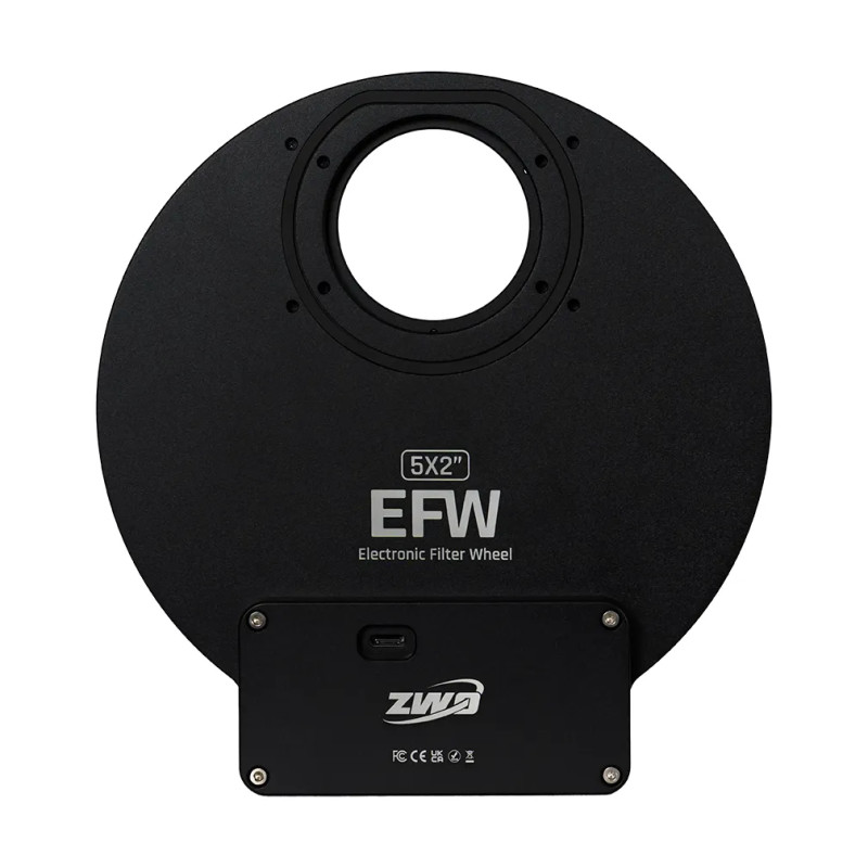 Roue à filtres EFW ZWO 5 positions 5x50,8mm
