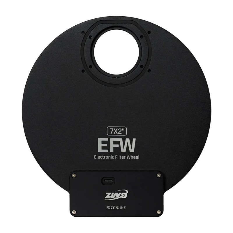 Roue à filtres EFW ZWO 7 positions 7x50,8mm