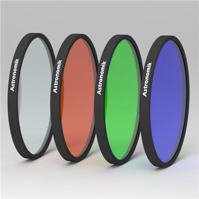 Jeu de 4 filtres L-RVB Astronomik Type 2c 50mm circulaires