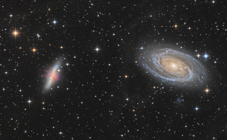 Les Galaxies M81 et M82