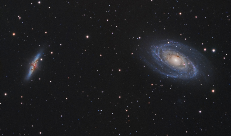 Les Galaxies M81 et M82