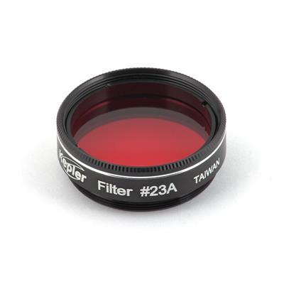 Filtre Kepler n° 23A rouge léger coulant 31,75mm