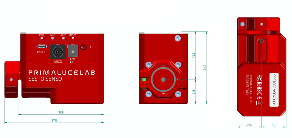 Moteur de mise au point robotisé SESTO SENSO 2 PrimaLuceLab