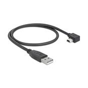 2 câbles 0,5m USB2.0 Pegasus Astro / Delock type A vers mini-B coudé