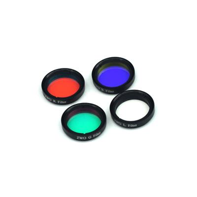 Set de 4 filtres LRGB 31mm circulaire non monté ZWO