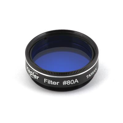 Filtre Kepler n° 80A bleu coulant 31,75mm