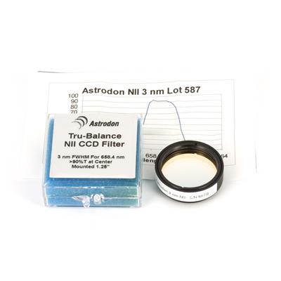 Filtre CCD NII 3nm Astrodon coulant 31,75mm