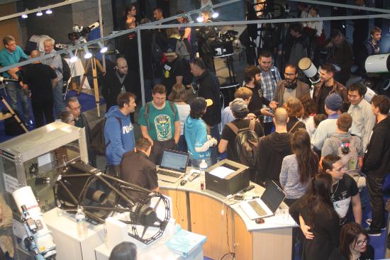Lors du salon RCE 2018 à Paris