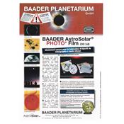 Film photo Baader AstroSolar 20x30cm densit 3,8