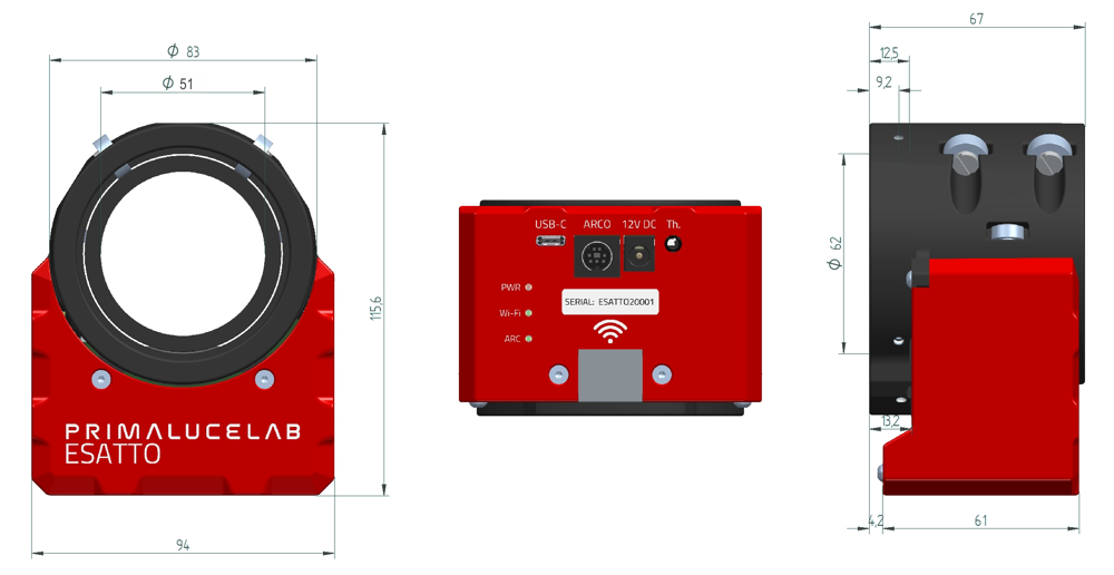 Microfocuser motorisé ESATTO 2