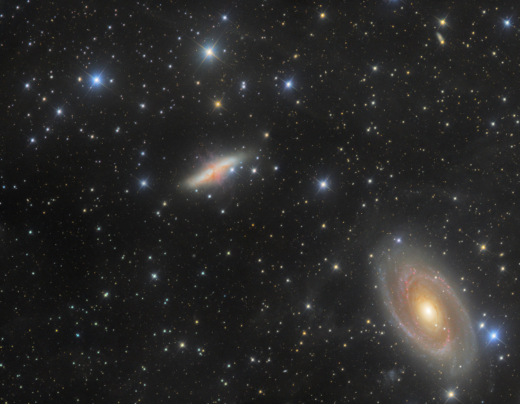 Les galaxies M81 et M82