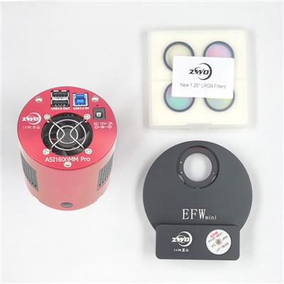 Caméra refroidie mono ZWO ASI1600MM-PRO + EFW  + LRGB-1600