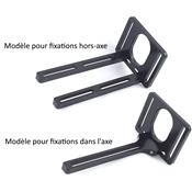 Platine d'accouplement fixation hors axe pour moteurs Pierro Astro