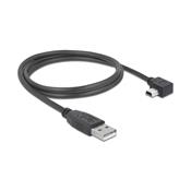 2 câbles 1m USB2.0 Pegasus Astro / Delock type A vers mini-B coudé