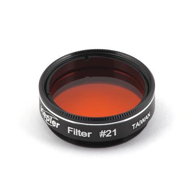 Filtre Kepler n° 21 orange coulant 31,75mm