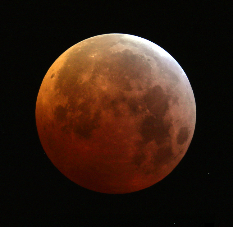 L'éclipse lunaire du 21 janvier 2019