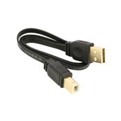 Cble USB2.0 ZWO type B vers type A, plat longueur 50cm