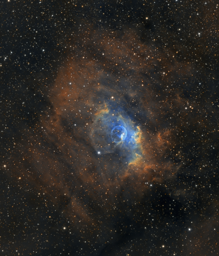 La Nébuleuse de la Bulle NGC7635