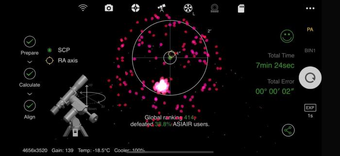 ZWO ASIAIR Pro interface