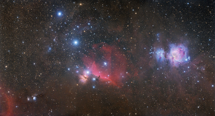 Les Nébuleuses d'Orion