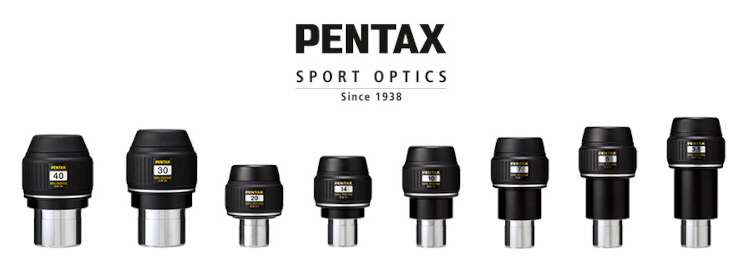 Gamme d'oculaires Pentax XW