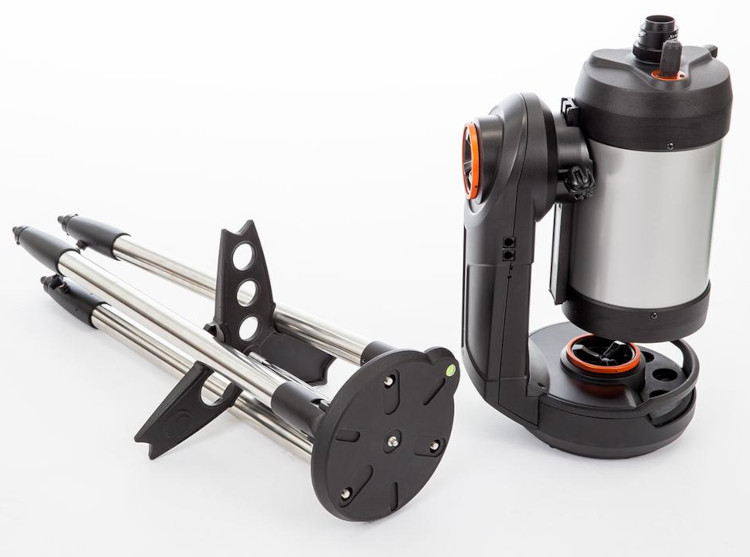Trépied et télescope NexStar Evolution 6 replié
