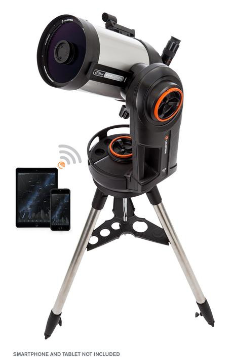 NexStar Evolution 6 avec smartphone ou tablette optionnels