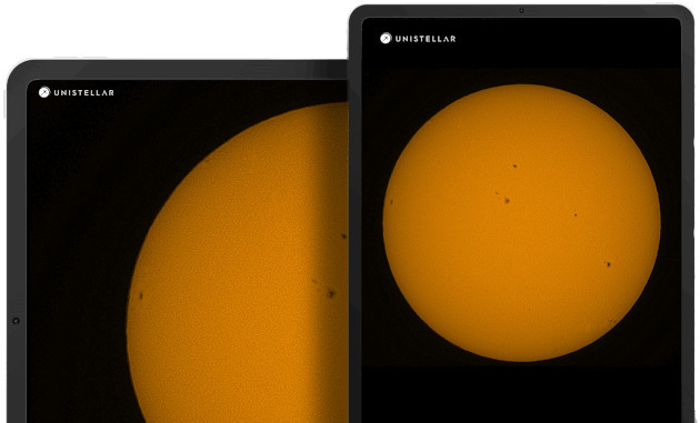 Image réalisé avec un Odyssey et le filtre solaire